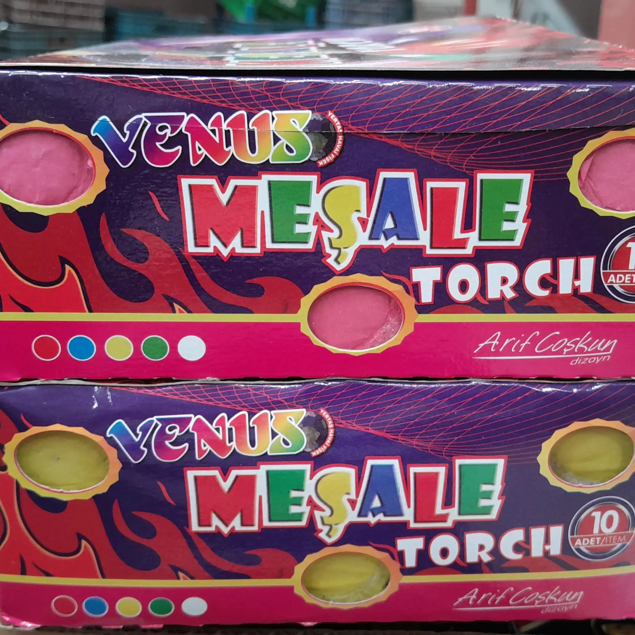Yeşil 10lu Meşale Kullanım Alanları